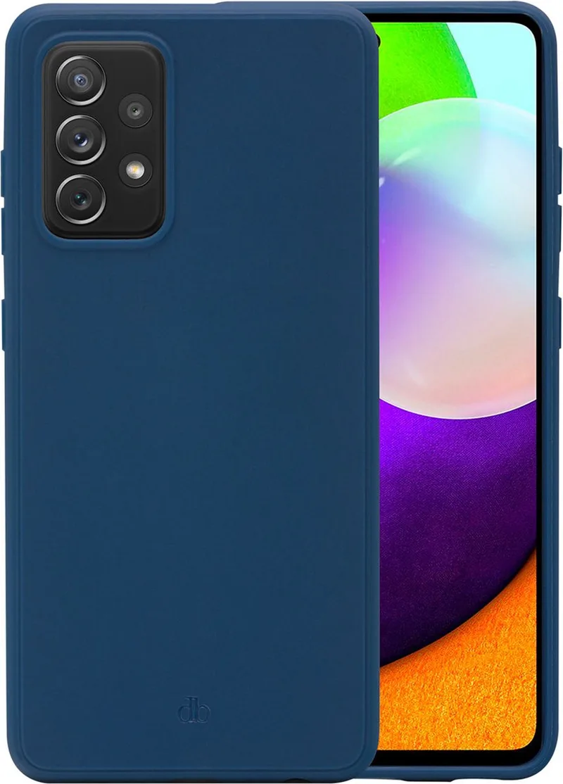 Hoesje Siliconen Geschikt voor Samsung Galaxy A52 (4G) / A52s / A52 (5G) by dbramante1928 in Blue – product photo