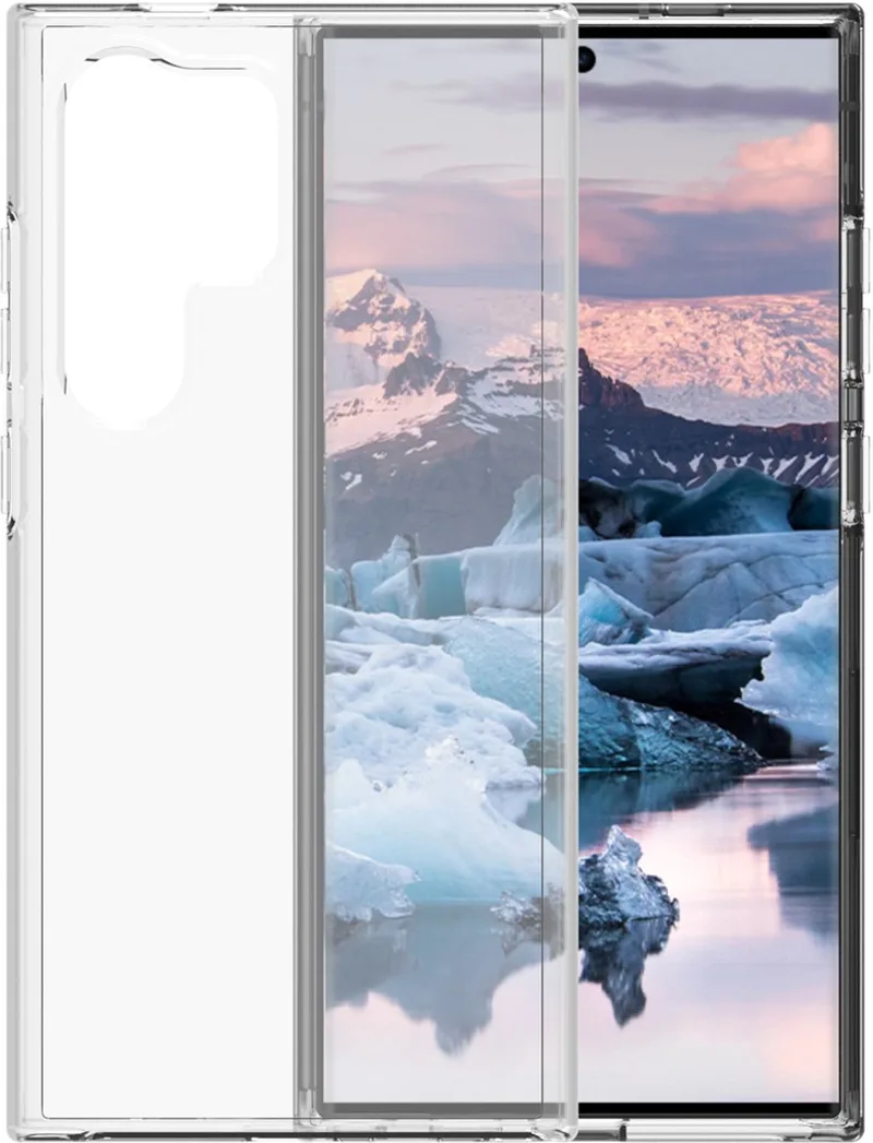 Iceland Pro Backcover geschikt voor Samsung Galaxy S24 Ultra - Clear de dbramante1928 en Transparent – photo produit