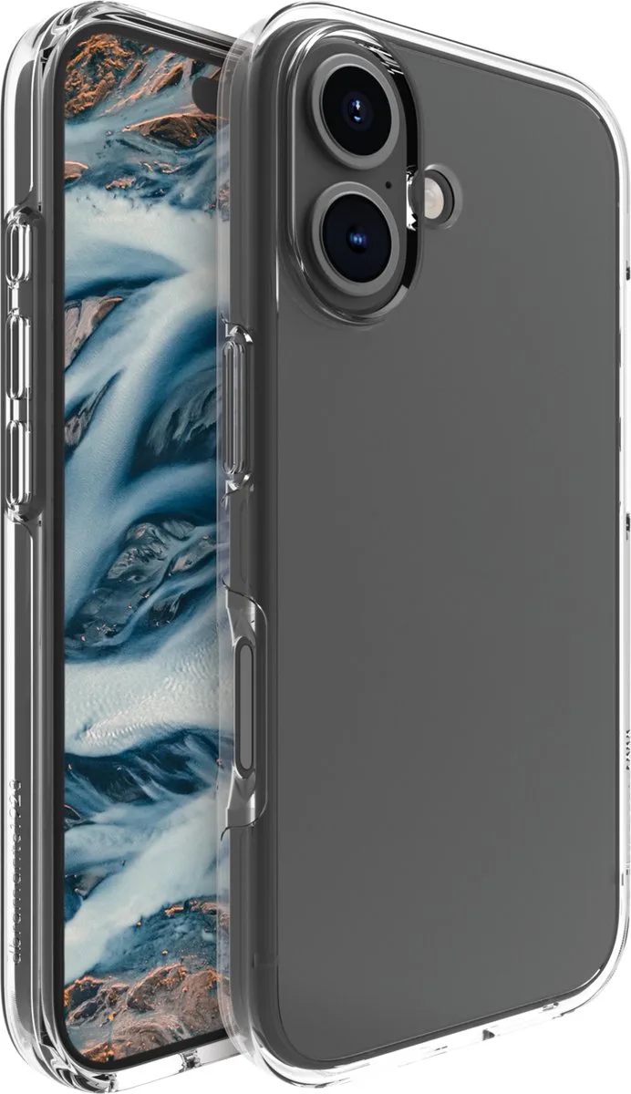 Iceland Pro geschikt voor iPhone 16 Hoesje by dbramante1928 in Transparent – product photo
