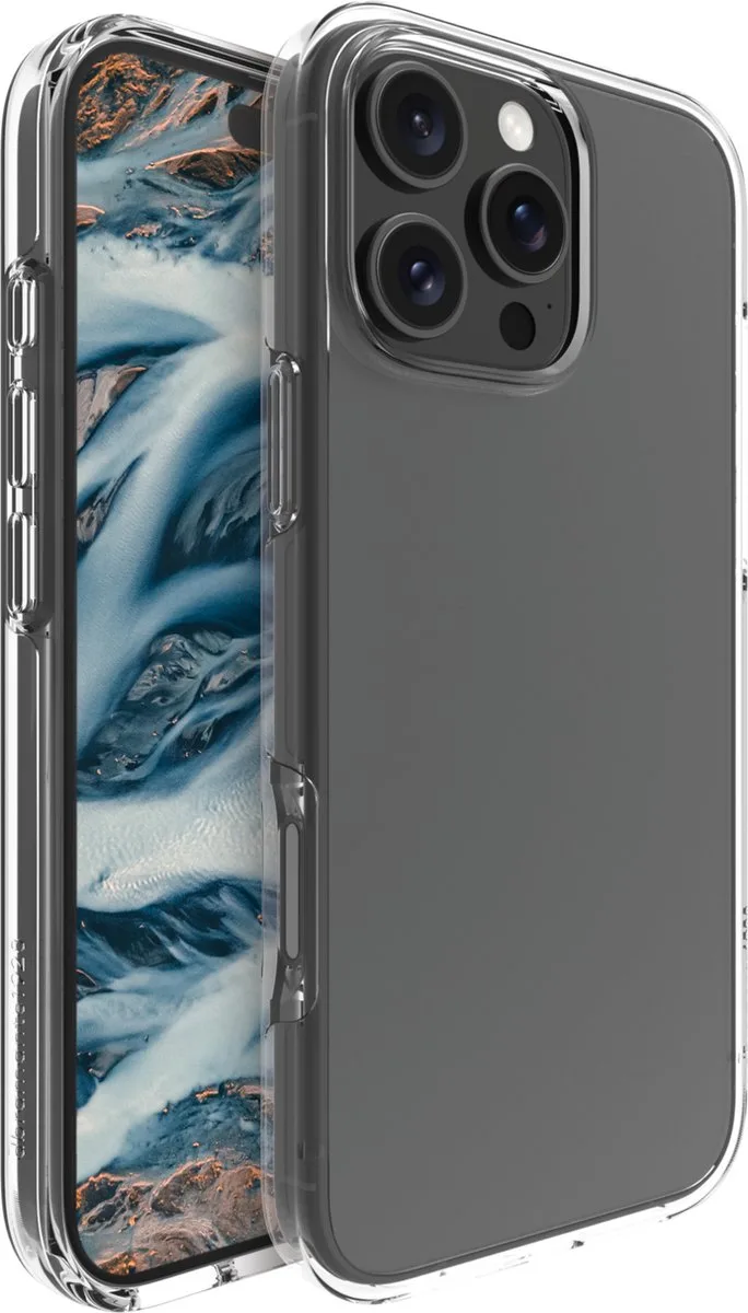 Iceland Pro geschikt voor iPhone 16 Pro Max Hoesje by dbramante1928 in Transparent – product photo