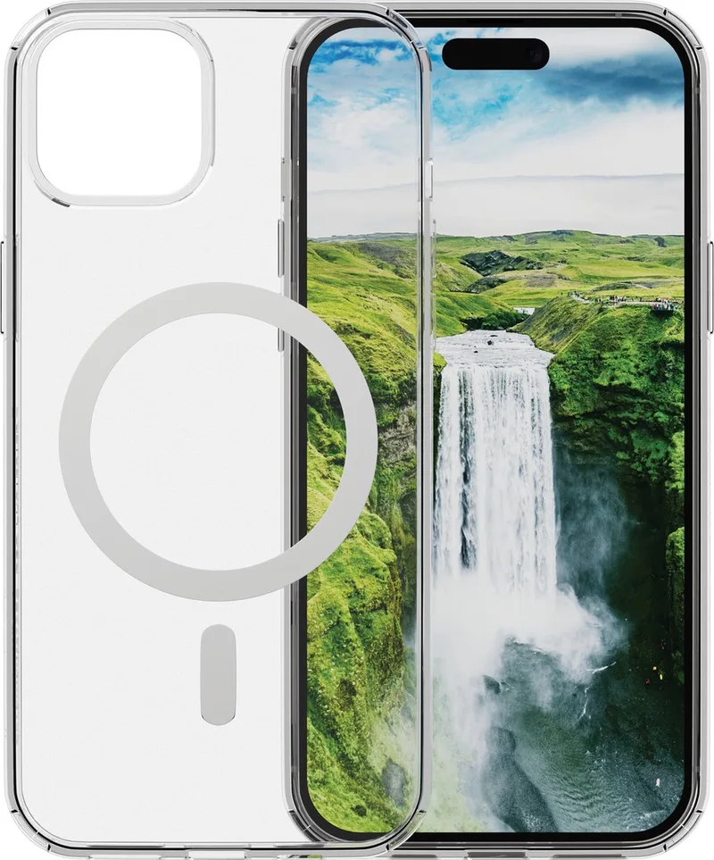 Iceland Ultra D3O Mag geschikt voor iPhone 15 Plus by dbramante1928 in Transparent – product photo