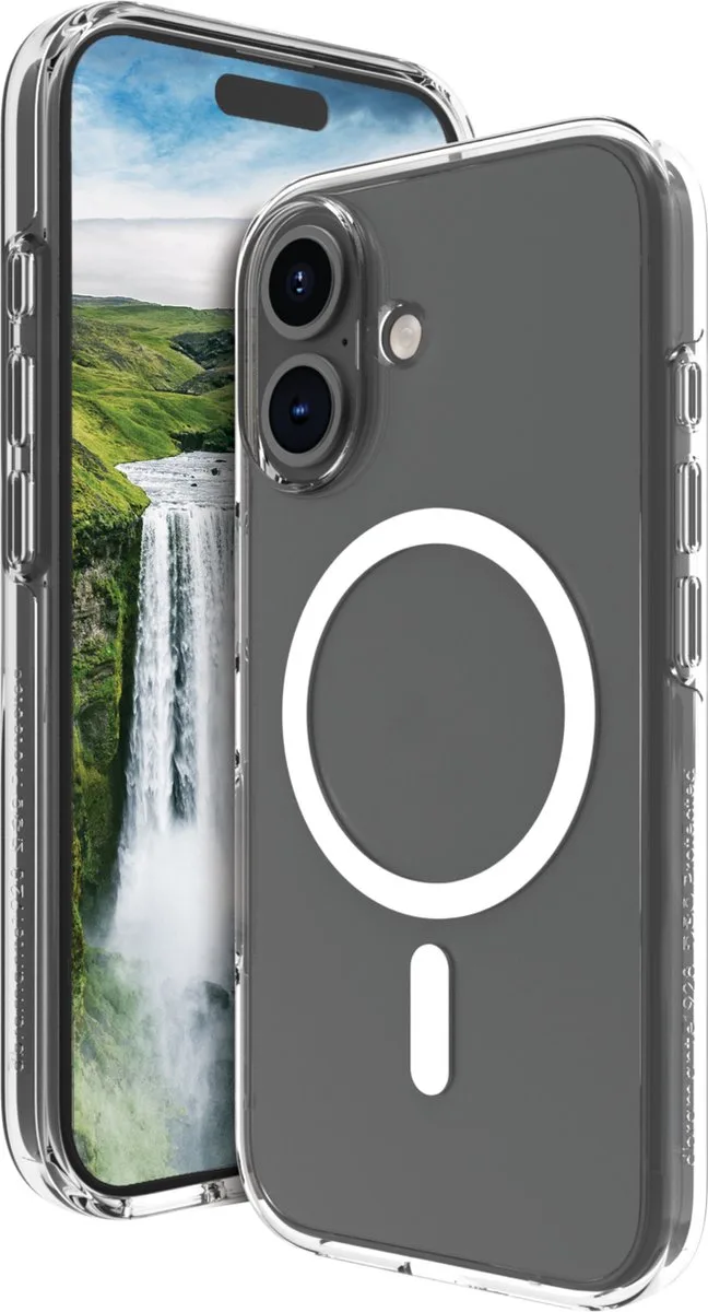 Iceland Ultra D3O Mag geschikt voor iPhone 16 Plus Hoesje de dbramante1928 en Transparent – photo produit
