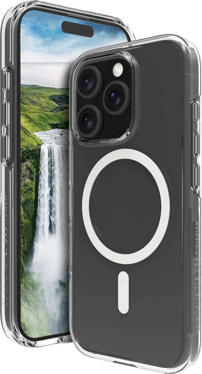 Iceland Ultra D3O Mag geschikt voor iPhone 16 Pro Hoesje - transparant | transparant de dbramante1928 en Transparent – photo produit