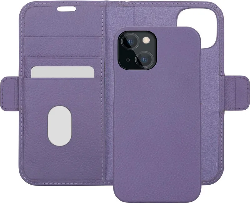 iPhone 13 Mini Bookcase hoesje van dbramante1928 in Paars – productfoto