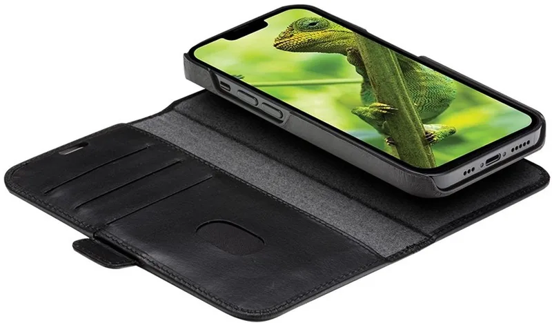 iPhone 15 Plus Bookcase hoesje by dbramante1928 in Brown – product photo