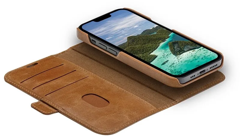iPhone 15 Plus Bookcase hoesje by dbramante1928 in Black – product photo