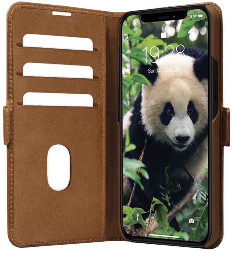 iPhone 15 Plus Bookcase hoesje by dbramante1928 in Black – product photo