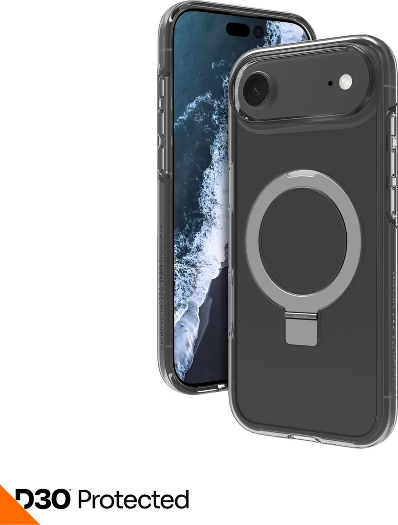 iphone 17 air Iceland Ultra D3O MS Kick mobiele telefoon behuizingen Hoes van dbramante1928 in Transparant – productfoto