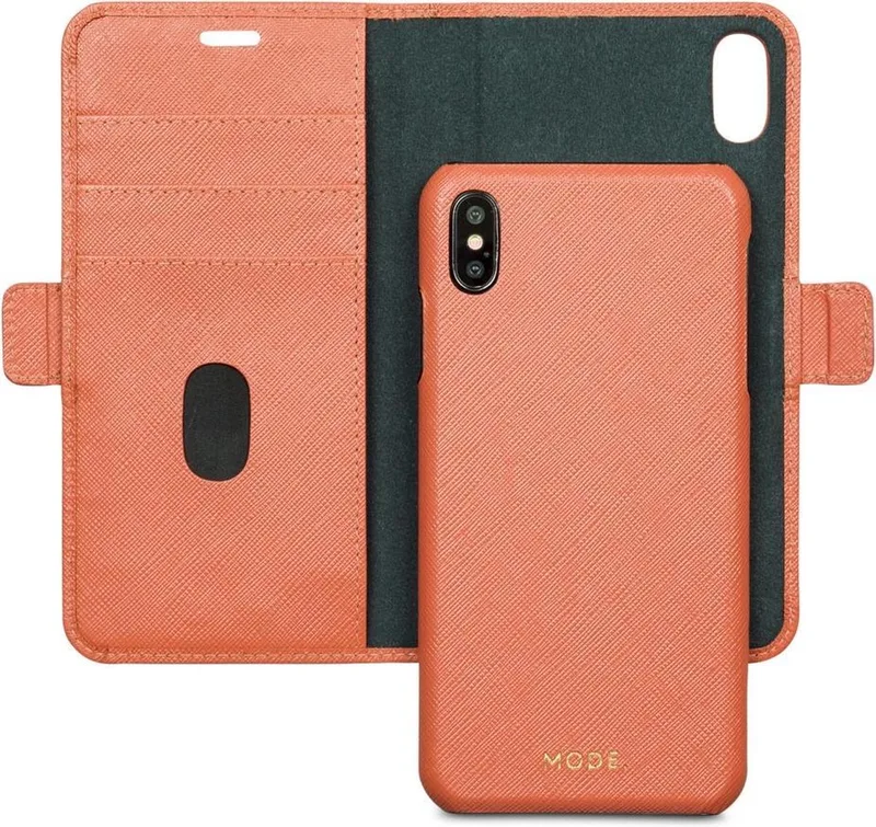iPhone Xs Max Bookcase hoesje van dbramante1928 in Roze – productfoto