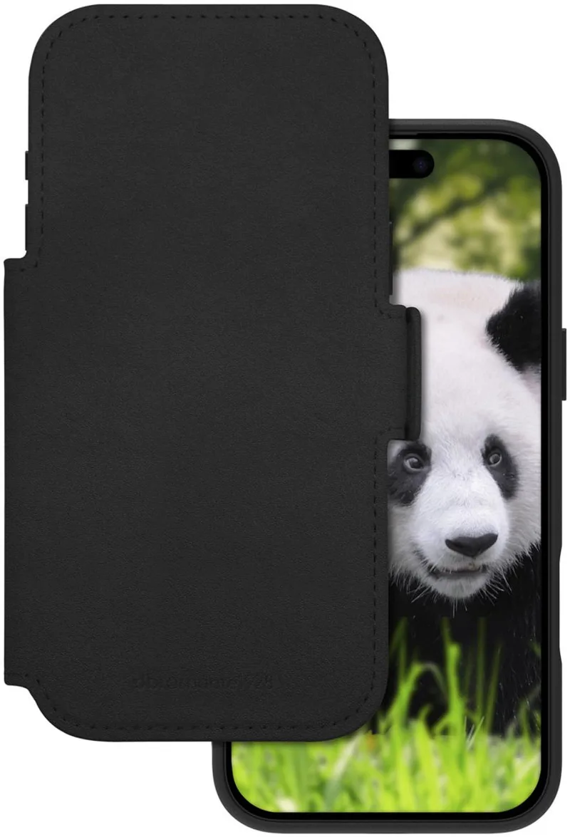 Lynge Bookcase geschikt voor MagSafe geschikt voor iPhone 17 Pro / 17 Pro Max de dbramante1928 en Noir – photo produit