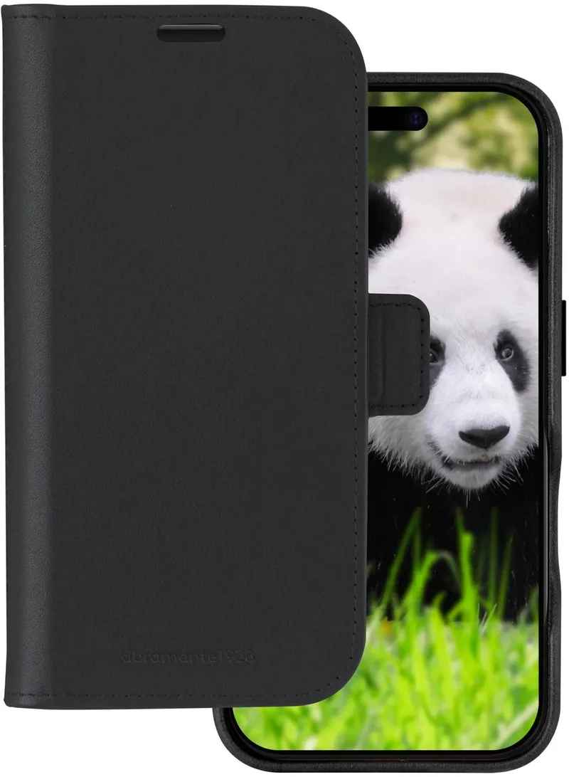 Lynge Mag geschikt voor iPhone 16 Pro Hoesje - zwart | zwart by dbramante1928 in Black – product photo