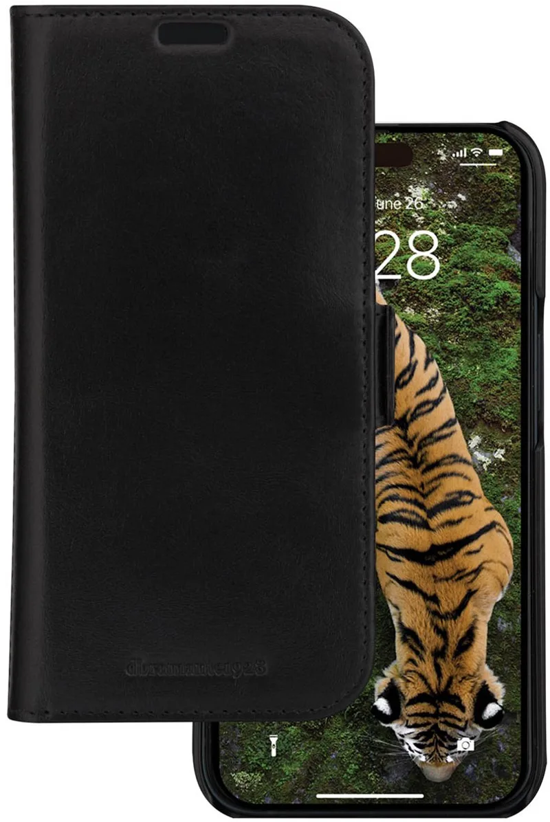Lynge Magnetic Wallet geschikt voor iPhone 15 Pro Max by dbramante1928 in Black – product photo