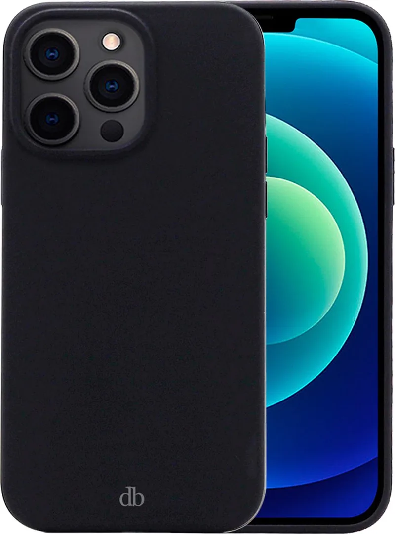 Monaco Backcover iPhone 13 Pro Max hoesje by dbramante1928 in Black – product photo