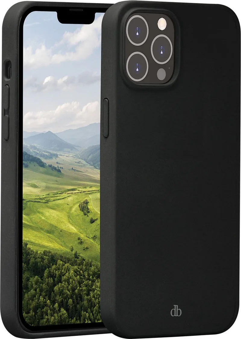 Monaco geschikt voor iPhone 14 Pro Max Mag Hoesje - night black | night black by dbramante1928 in Night black – product photo