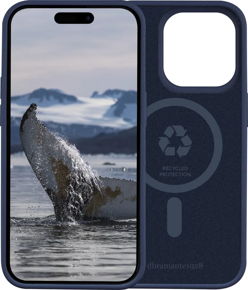 Monaco geschikt voor iPhone 15 Pro Max Mag Hoesje från dbramante1928 i Blå – produktbild