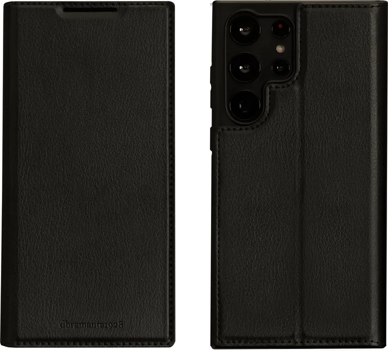 Oslo Bookcase geschikt voor Samsung Galaxy S23 Ultra von dbramante1928 in Schwarz – Produktfoto
