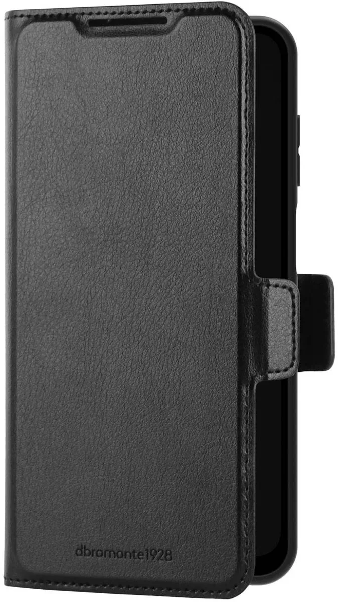 Oslo Pro Bookcase geschikt voor Samsung Galaxy A26 från dbramante1928 i Svart – produktbild