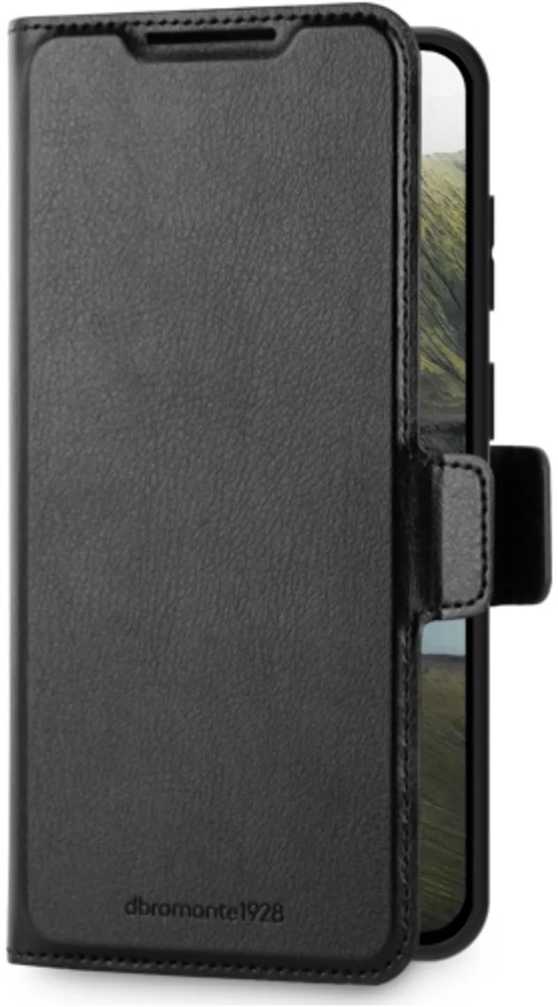 Oslo Pro Bookcase geschikt voor Samsung Galaxy S26 FE by dbramante1928 in Black – product photo