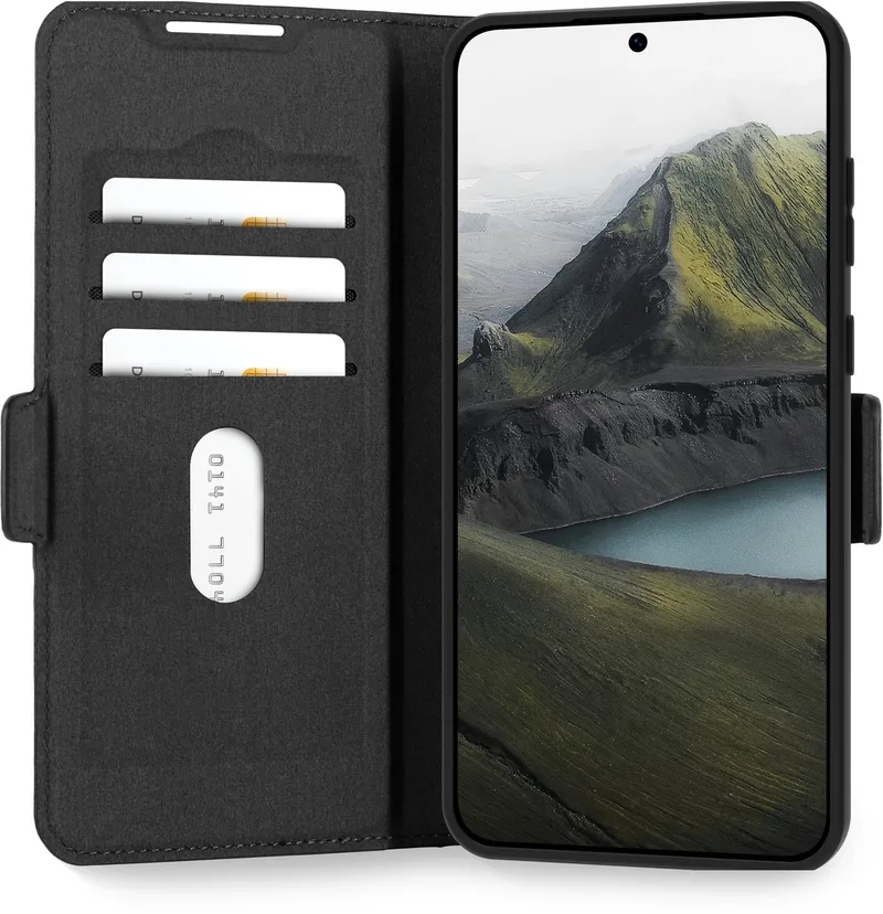 Oslo Pro mobiele telefoon behuizingen 17 cm (6.7") Flip case galaxy S25 FE fra dbramante1928 i Sort – produktbillede