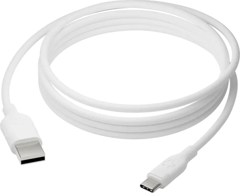 re-charge - Oplaadkabel - USB-A naar USB-C - 2,5 meter van dbramante1928 in Wit – productfoto