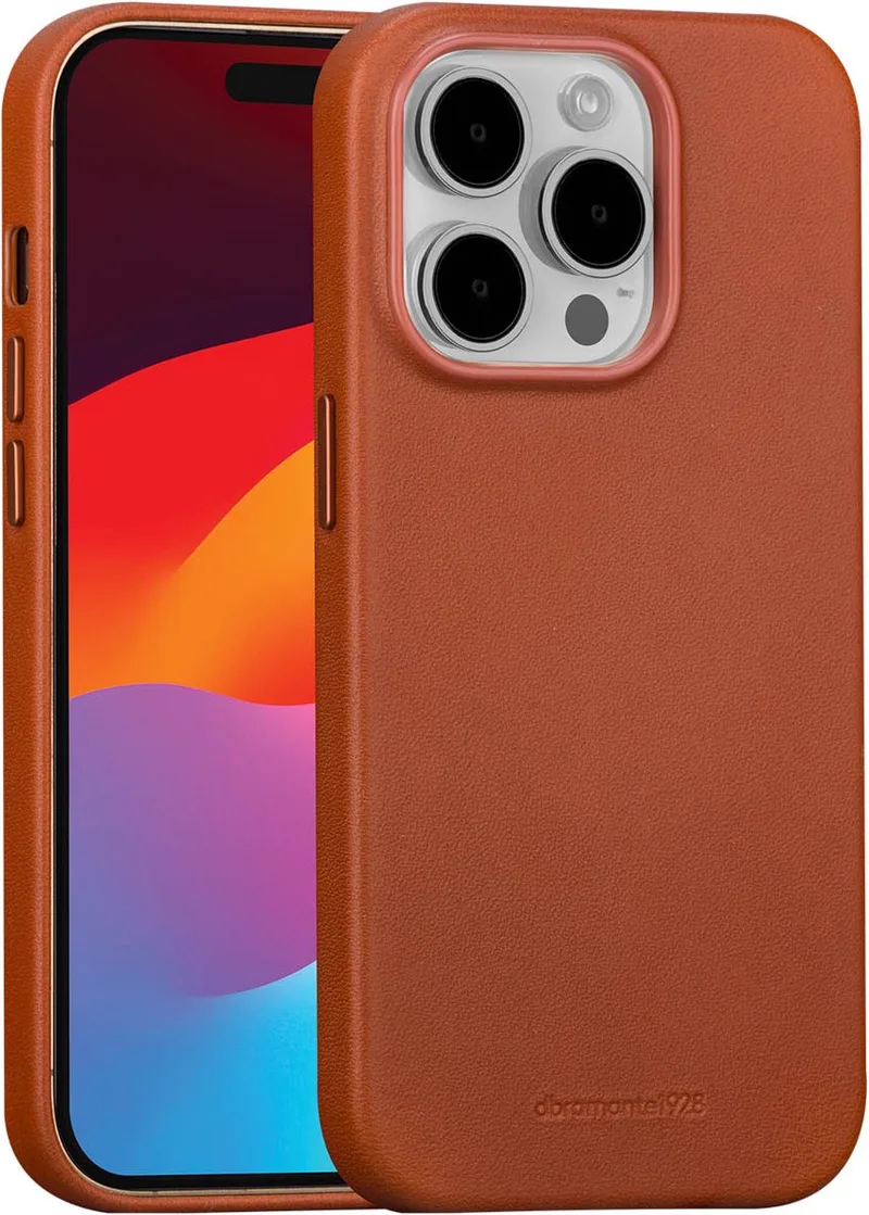 Roskilde geschikt voor iPhone 15 Pro Max Mag Hoesje fra dbramante1928 i Brun – produktbillede