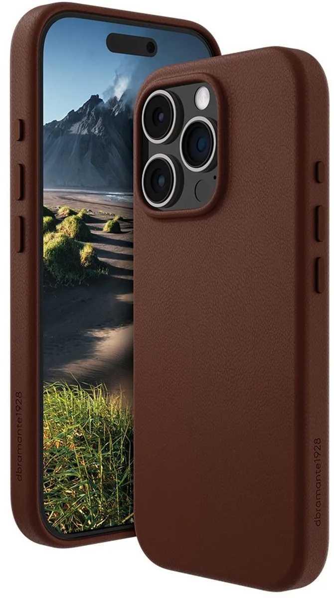 Roskilde Mag geschikt voor iPhone 16 Hoesje - bruin | bruin fra dbramante1928 i Brun – produktbillede