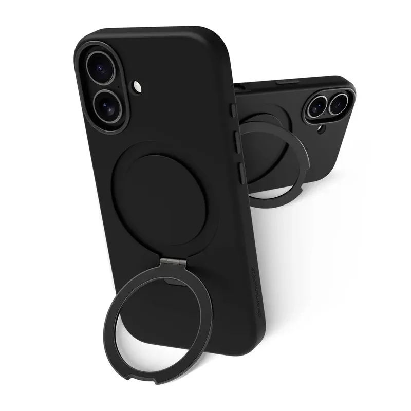 Roskilde MS Kick ICON iPhone 17 - Midni Cover Apple iPhone 17 Schwarz ROK3ICBL6656 van dbramante1928 – productfoto