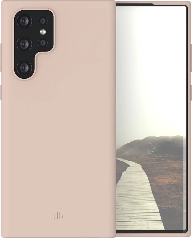 Samsung Galaxy S22 Ultra Backcase hoesje van dbramante1928 in Roze – productfoto