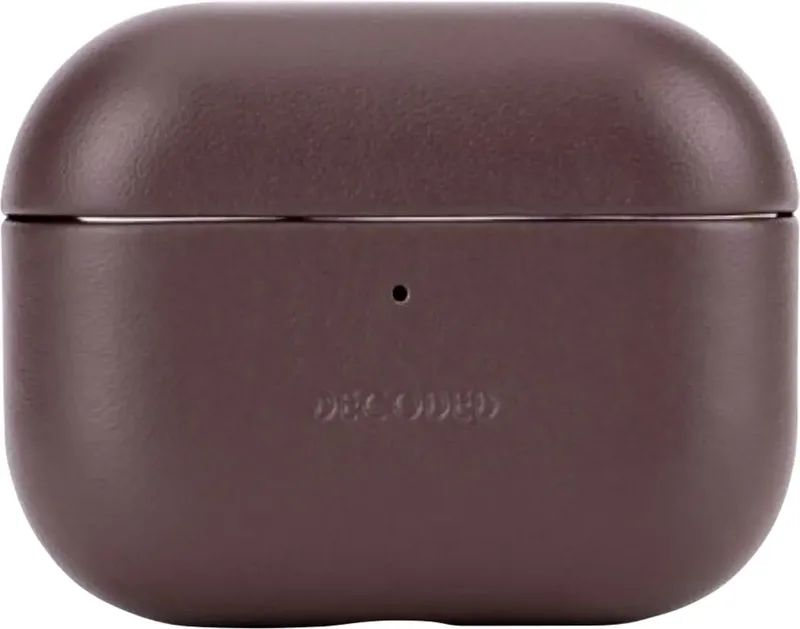 Decoded Leather AirCase Pro for AirPods Schutzhülle für Ladecase Schoko by Decoded – product photo