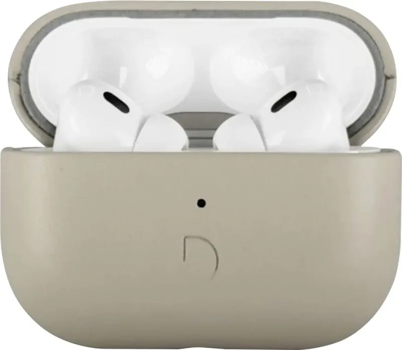 Decoded Leather AirCase Pro for AirPods Schutzhülle für Ladecase Clay fra Decoded – produktbillede