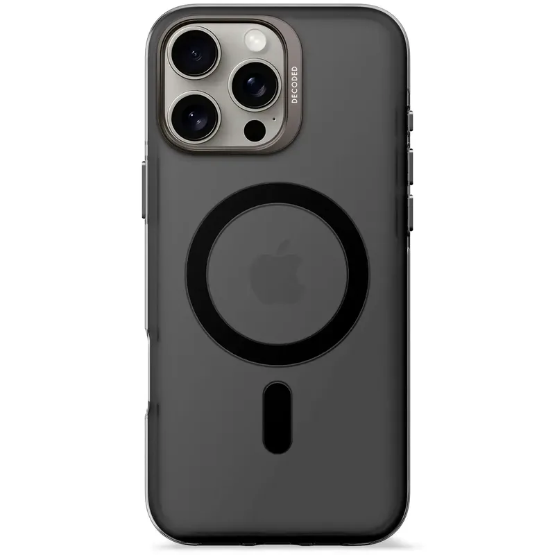 Decoded Recycled Plastic Backc. iPhone 1 Backcover iPhone 16 Pro Max Transparent D25IPO16PMBCT2FK by Decoded – product photo
