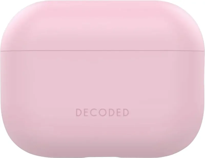 Decoded Silicone AirCase Pro for AirPods Schutzhülle für Ladecase Rosa van Decoded – productfoto