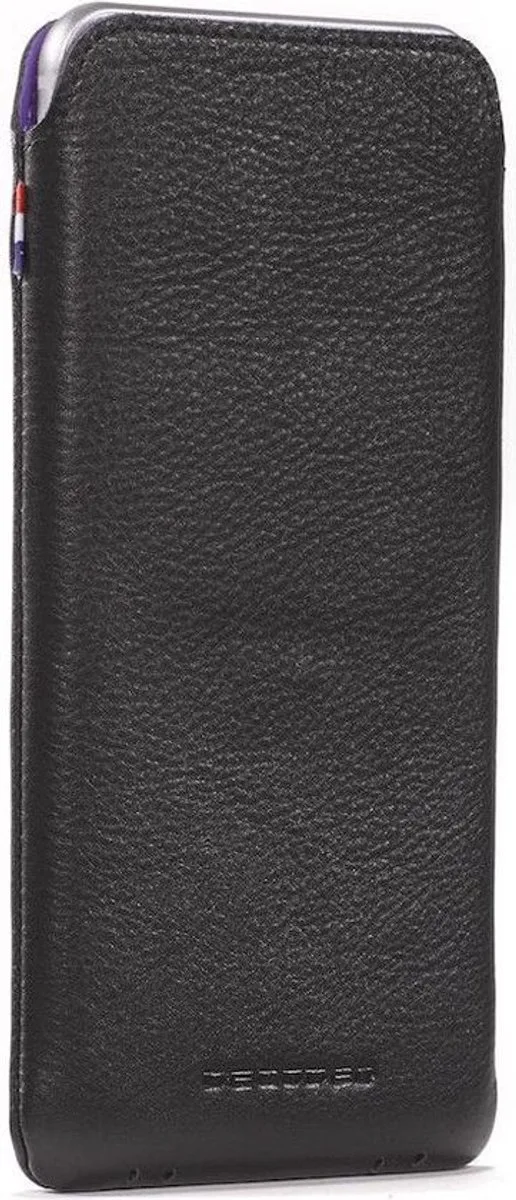 Pouch iPhone 11 Pro / Xs / X / 8 Plus / 7 Plus / 6(s) Plus, Insteekhoes met Strap fra Decoded i Sort – produktbillede