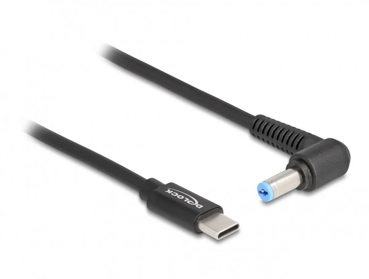 USB-C naar Acer notebook laadkabel | 5,5 x 1,7mm | 1,5 meter von Delock in Schwarz – Produktfoto