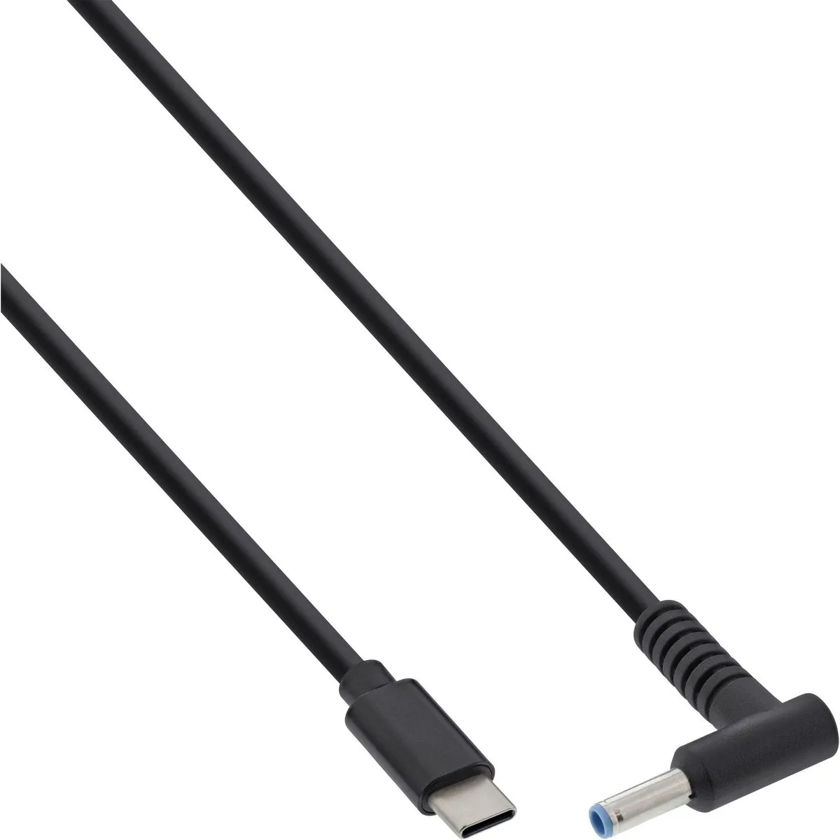 USB-C naar HP en Compaq notebook laadkabel | 4,5 x 2,8mm (met pin) | 1,5 meter von Delock in Schwarz – Produktfoto