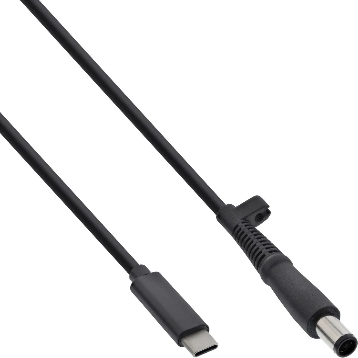 USB-C naar HP en Compaq notebook laadkabel | 7,4 x 5,0mm (met pin) | 1,5 meter von Delock in Schwarz – Produktfoto