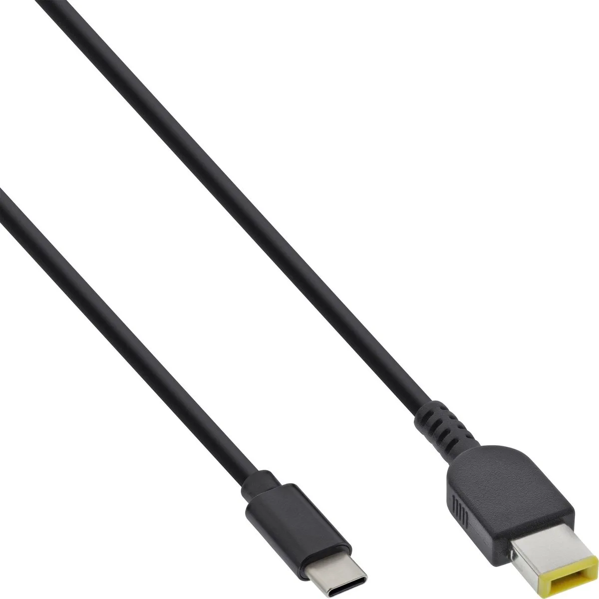 USB-C naar Lenovo notebook laadkabel | Slim Tip 11 x 4,5mm | 1,5 meter från Delock i Svart – produktbild