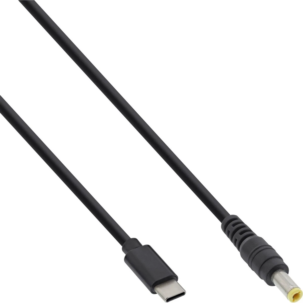 USB-C naar notebook laadkabel | 5,5 x 2,5mm | 1,5 meter fra Delock i Sort – produktbillede