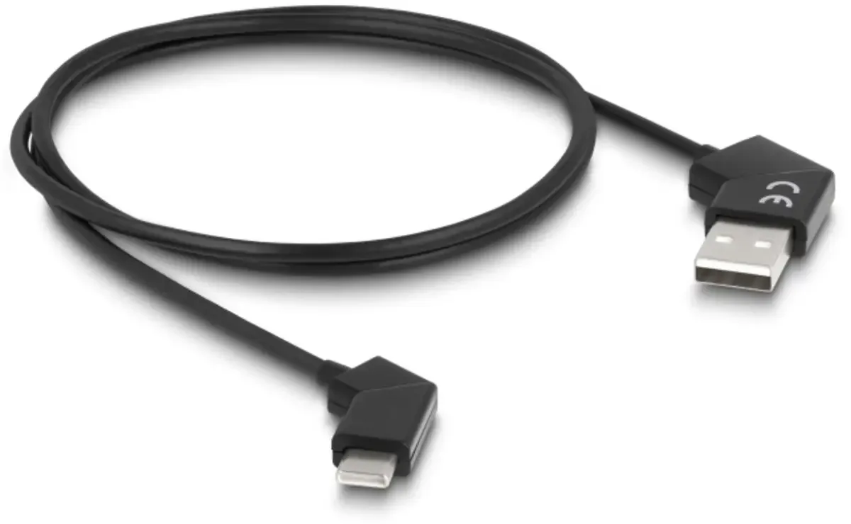 USB-Kabel USB 2.0 USB-A Stecker, USB-C® Stecker 1.20 m Schwarz 80769 von Delock – Produktfoto