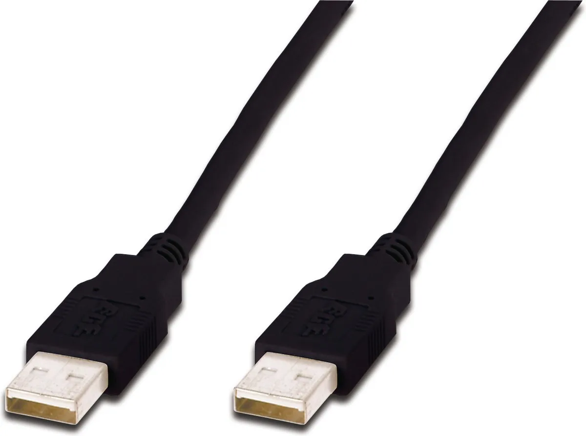 Usb 2.0 A/M-Kabel Voor Telefoon, 1 Meter Opladen En Gegevenssynchronisatie von Digitus in Schwarz – Produktfoto