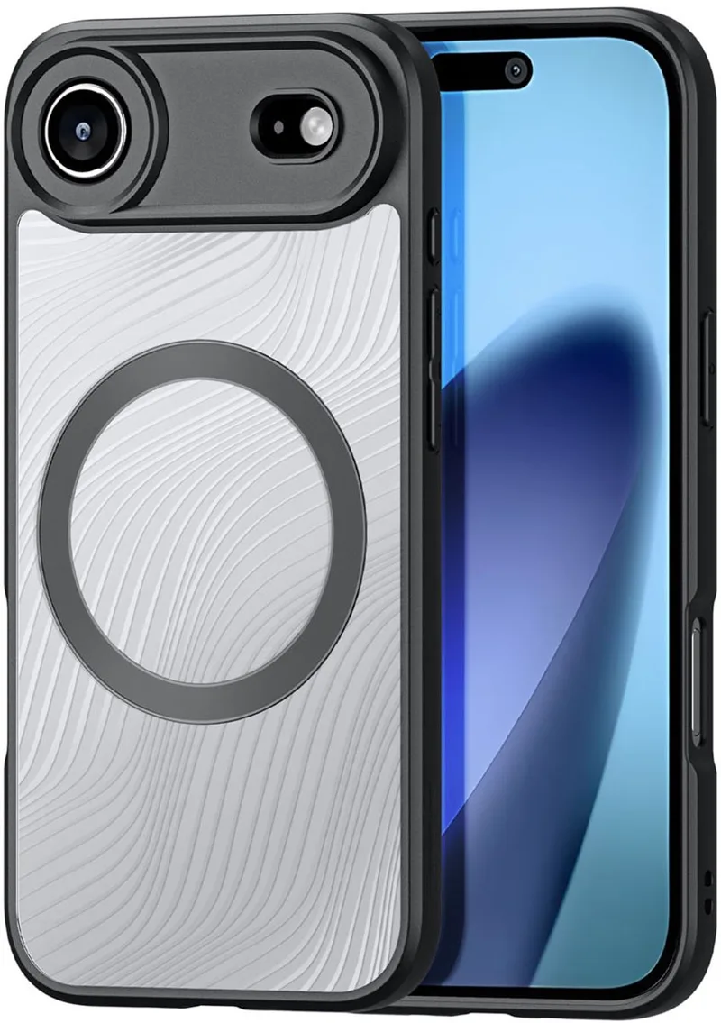 Aimo Mag Case Voor Iphone 17 Air Met Magnetische Ring de Dux Ducis en Noir – photo produit