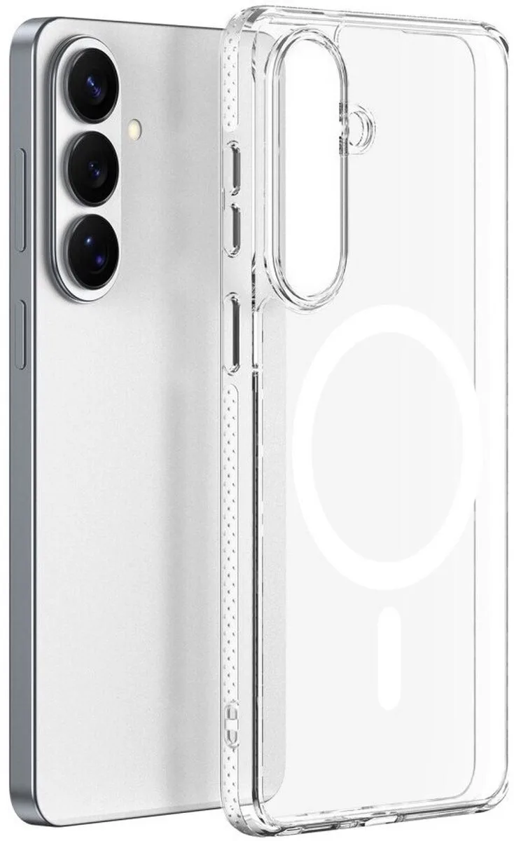Clin Hoesje Geschikt voor Samsung Galaxy S26 | Compatibel met MagSafe / Qi2 | Back Cover | Schokbestendig från Dux Ducis i Transparent – produktbild
