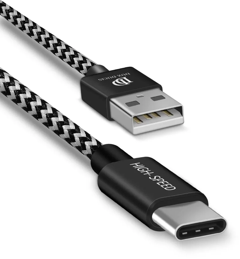 K-One - USB TYPE-C Kabel - 3.0 meter by Dux Ducis in Black – product photo