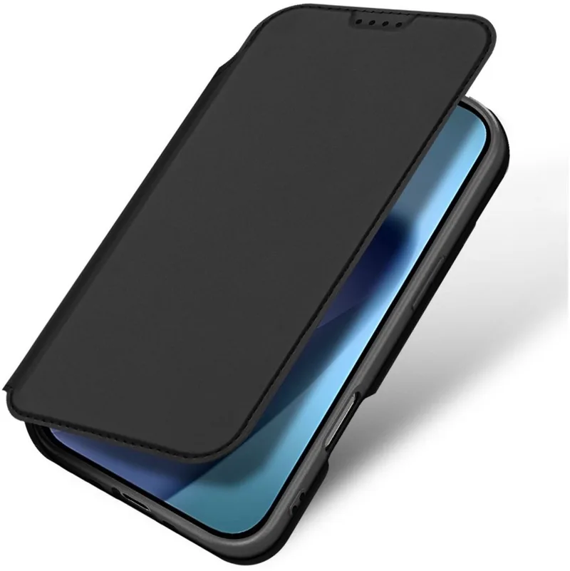 Skin Pro Case Voor Iphone 17 Air Met Praktische Klep En Vak de Dux Ducis en Noir – photo produit