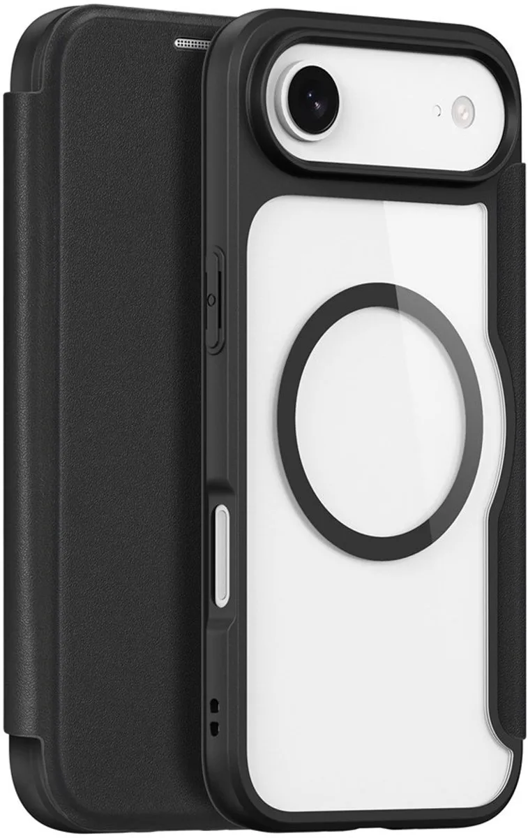 Skin X Pro Case Voor Iphone 17 Air Met Portemonnee Compatibel Met by Dux Ducis in Black – product photo