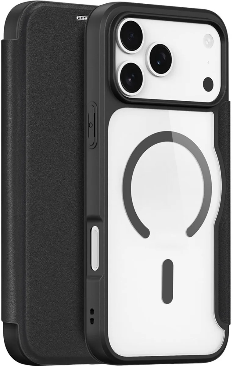 Skin X Pro Case Voor Iphone 17 Pro Max Met Portemonnee Compatibel Met by Dux Ducis in Black – product photo