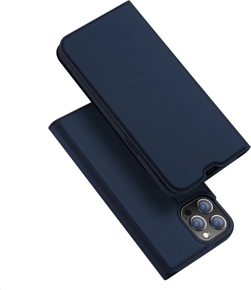 Wallet Case Slimline hoesje voor iPhone 13 Pro by Dux Ducis in Blue – product photo