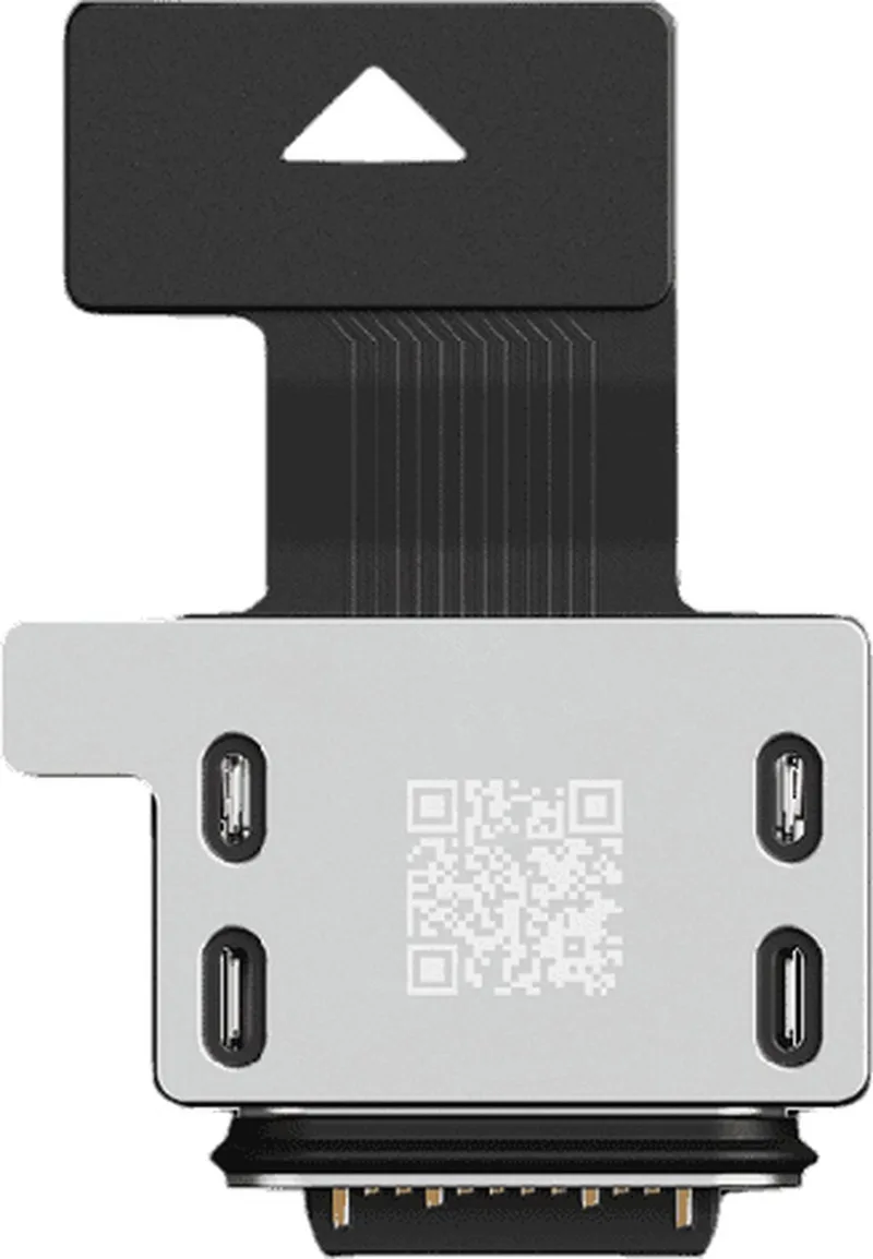 F5USBC-1ZW-WW1 mobiele telefoon onderdeel Oplaadpoort Zwart by Fairphone in Black – product photo