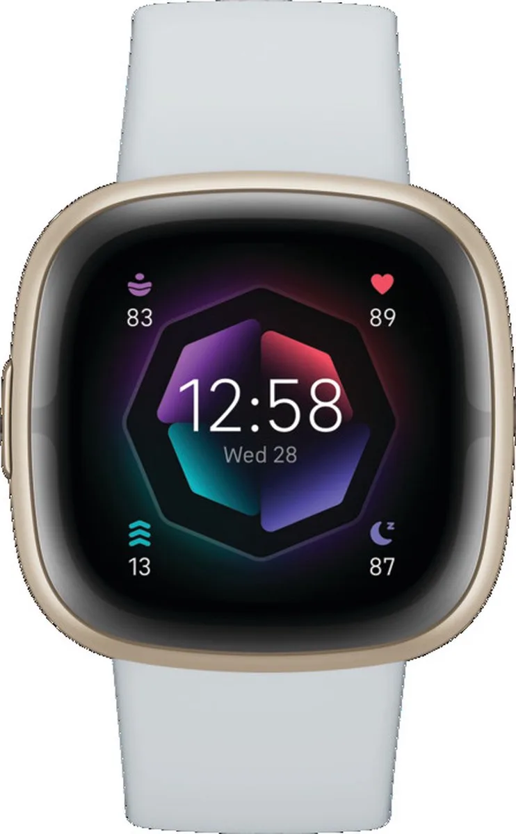 Sense 2 - Smartwatch dames en heren by Fitbit in Light blue – product photo
