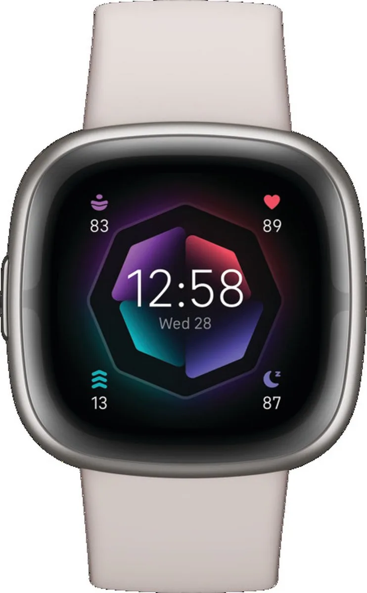 Sense 2 - Smartwatch dames en heren de Fitbit en Blanc – photo produit